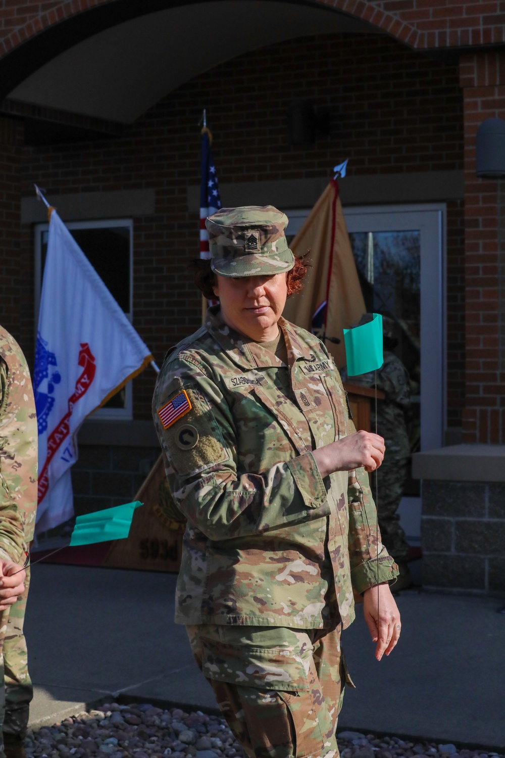 593rd ESC holds opening ceremony for SAAPM month