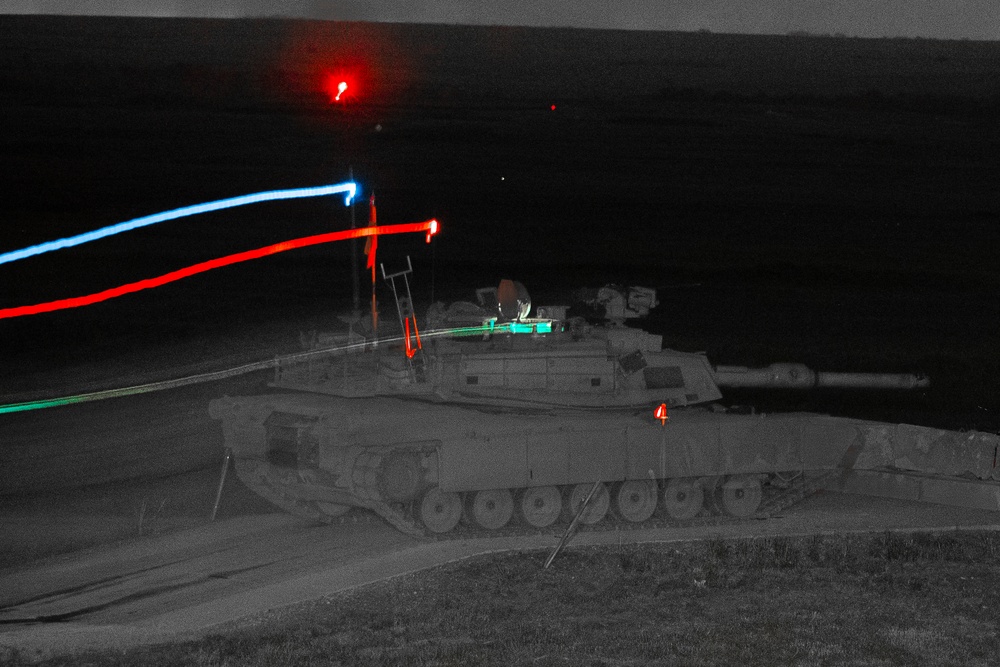 3rd Battalion, 66th Armor Regiment conducts gunnery live fire exercises