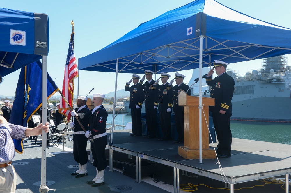 USS Omaha (LCS 12) Gold Crew Conducts Change of Command Ceremony