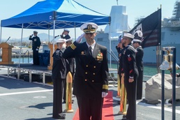 USS Omaha (LCS 12) Gold Crew Conducts Change of Command Ceremony