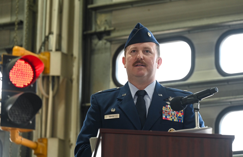 34th Bomb Squadron Change of Command Ceremony