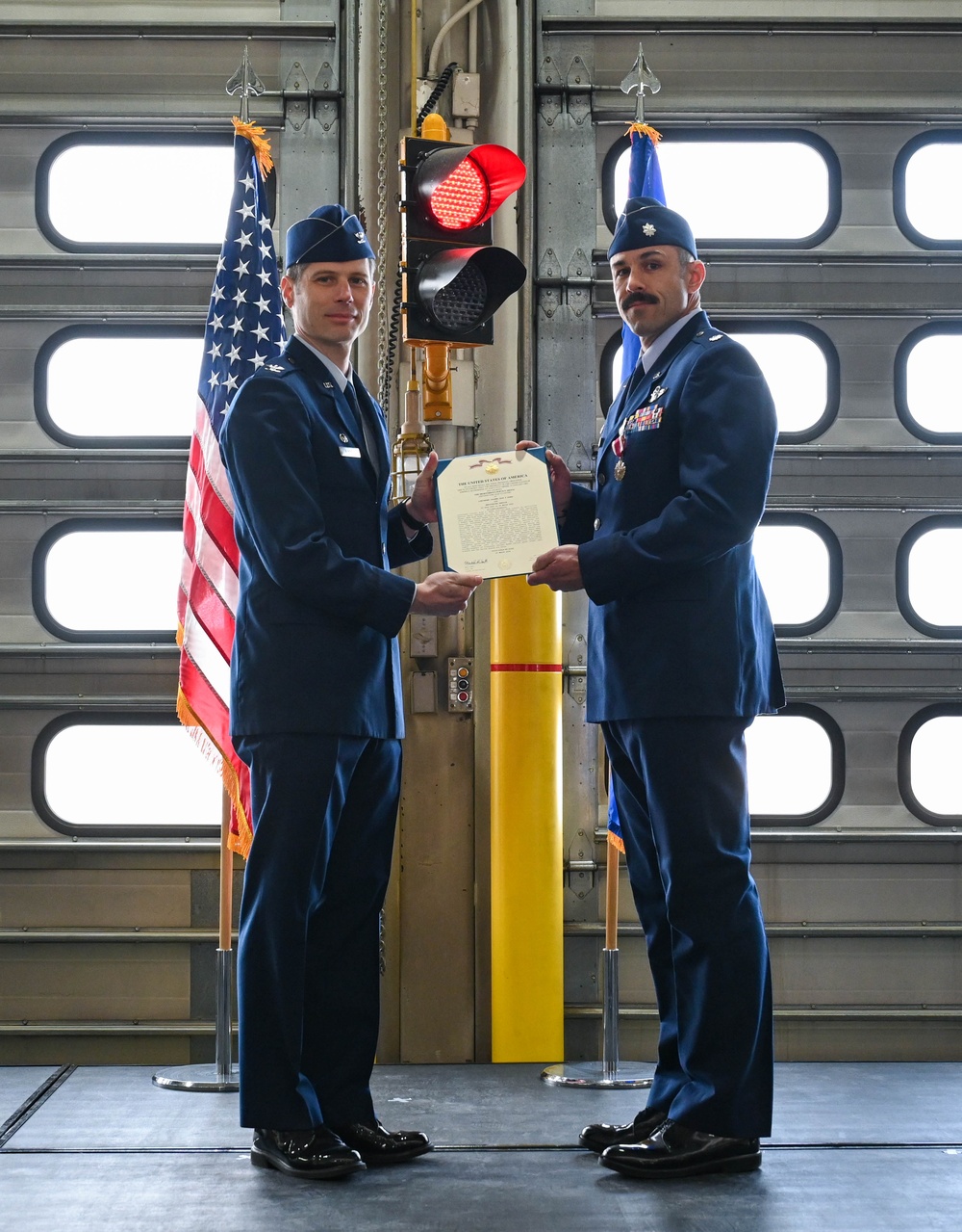 34th Bomb Squadron Change of Command Ceremony