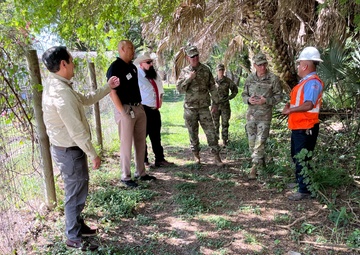 SWD, SWG Commanders Visit Brownsville, Southern Area Office