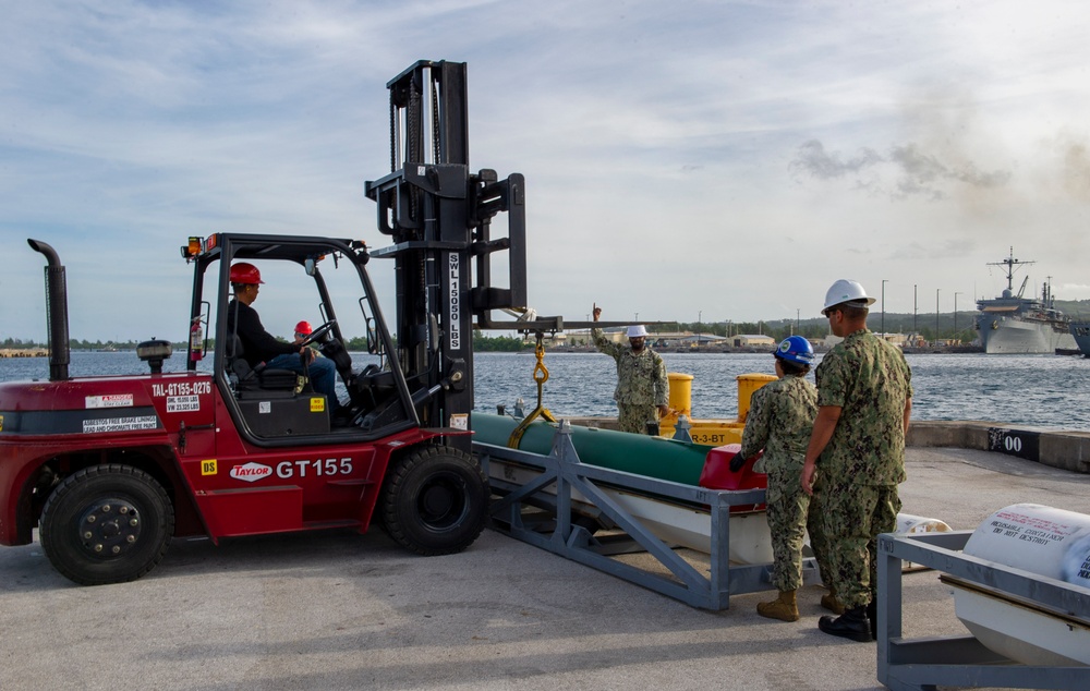 SUBPAC Attends Weapons Handing Evolution on Naval Base Guam