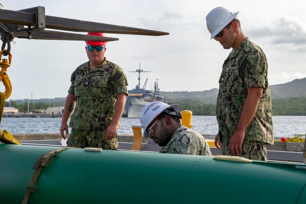 SUBPAC Attends Weapons Handing Evolution on Naval Base Guam