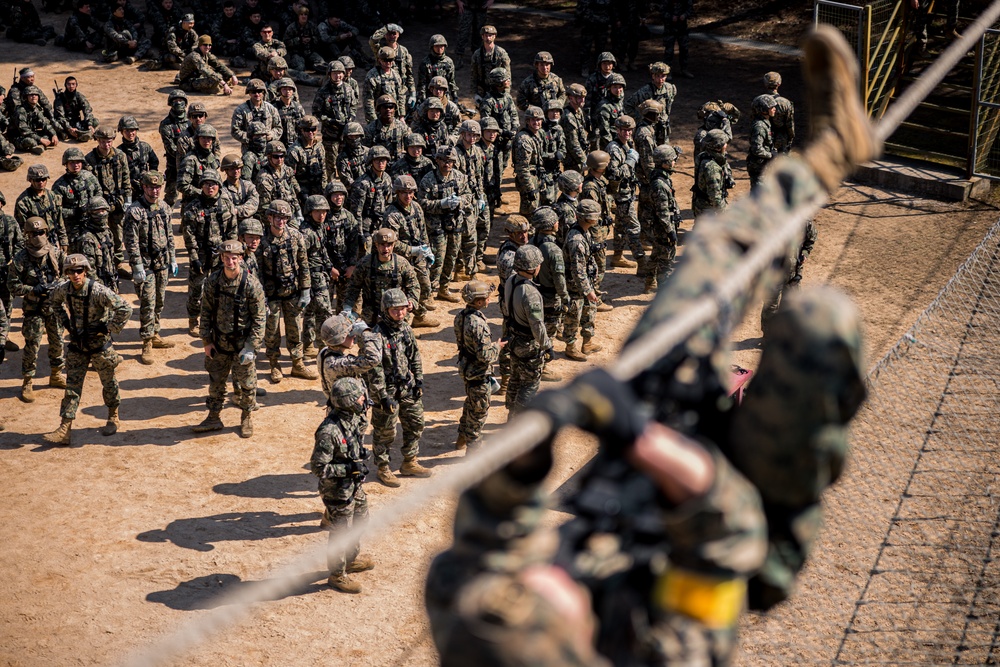 Warrior Shield 24: U.S. Marines Execute Rappel training