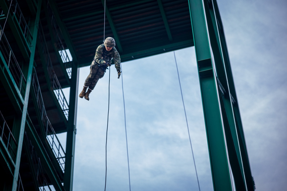 Warrior Shield 24: U.S. Marines Execute Rappel training