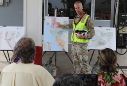 U.S. Representatives get updates on Hawaii wildfires debris removal mission status from USACE, federal partners