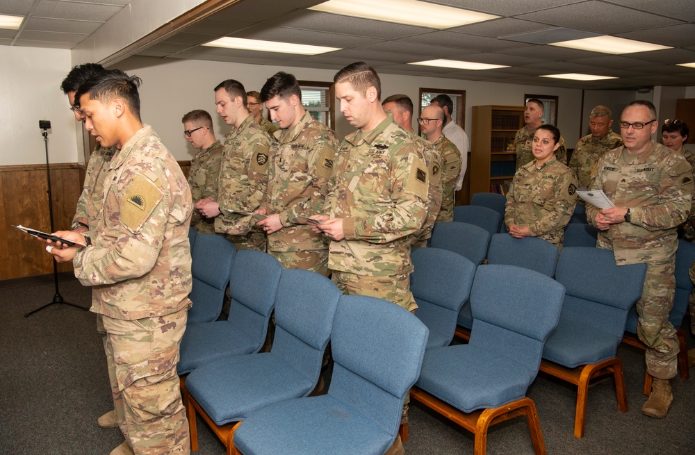 Chaplain Annual Sustainment Training promotes ‘Providing Hope’ to global partnerships