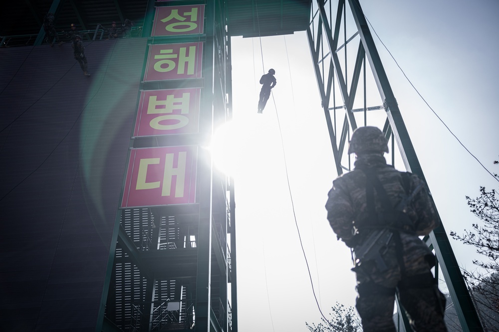 Warrior Shield 24: U.S. Marines Execute Rope and Rappel training