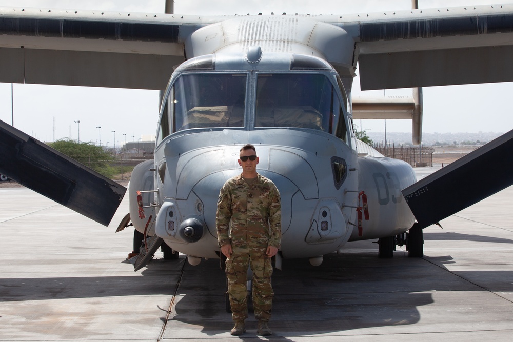 Flying high! Task Force Paxton promotes two Soldiers on flight line