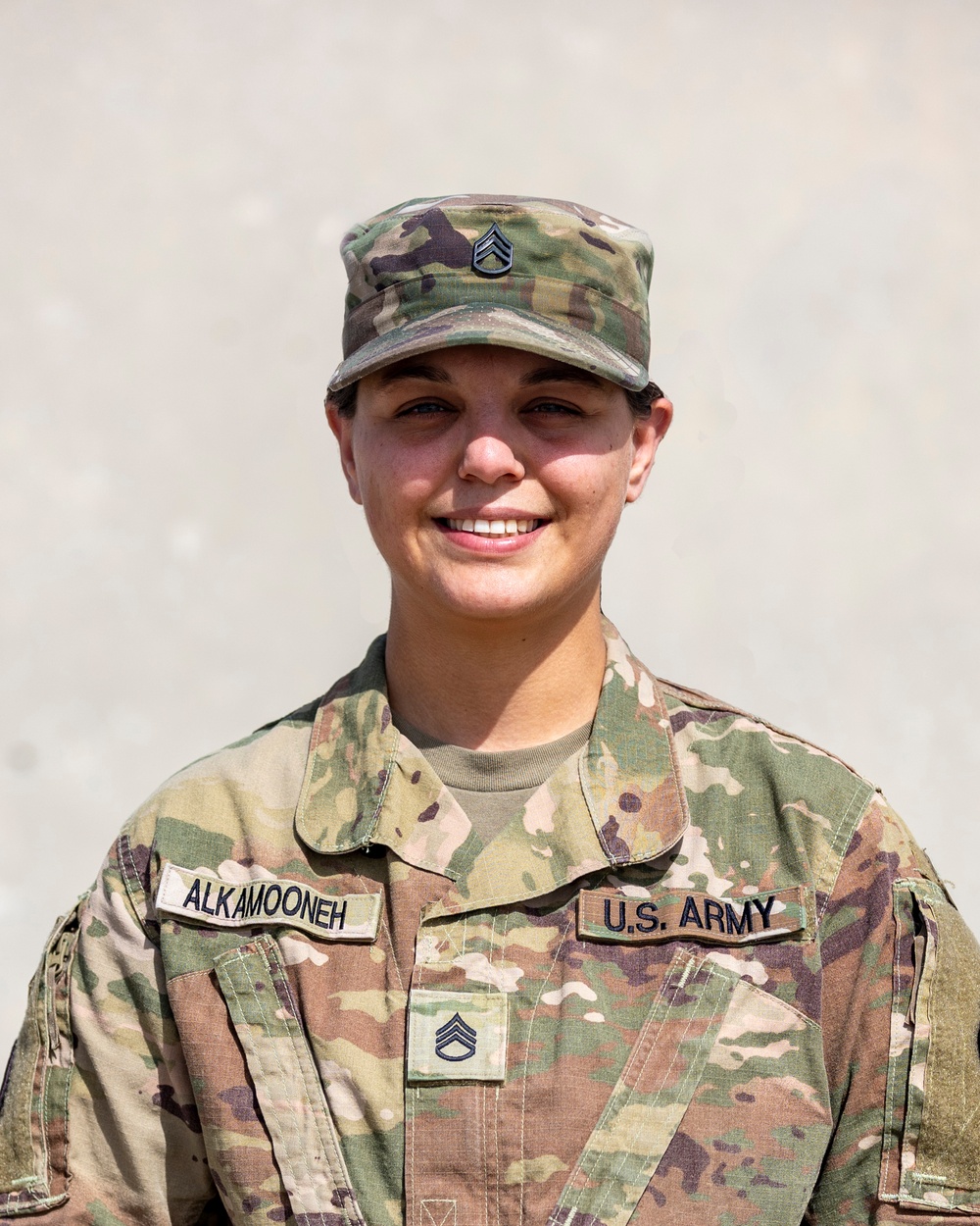 Headquarters Support Company, Headquarters and Headquarters Battalion, 34th Infantry Division recognizes NCO of the Month for March
