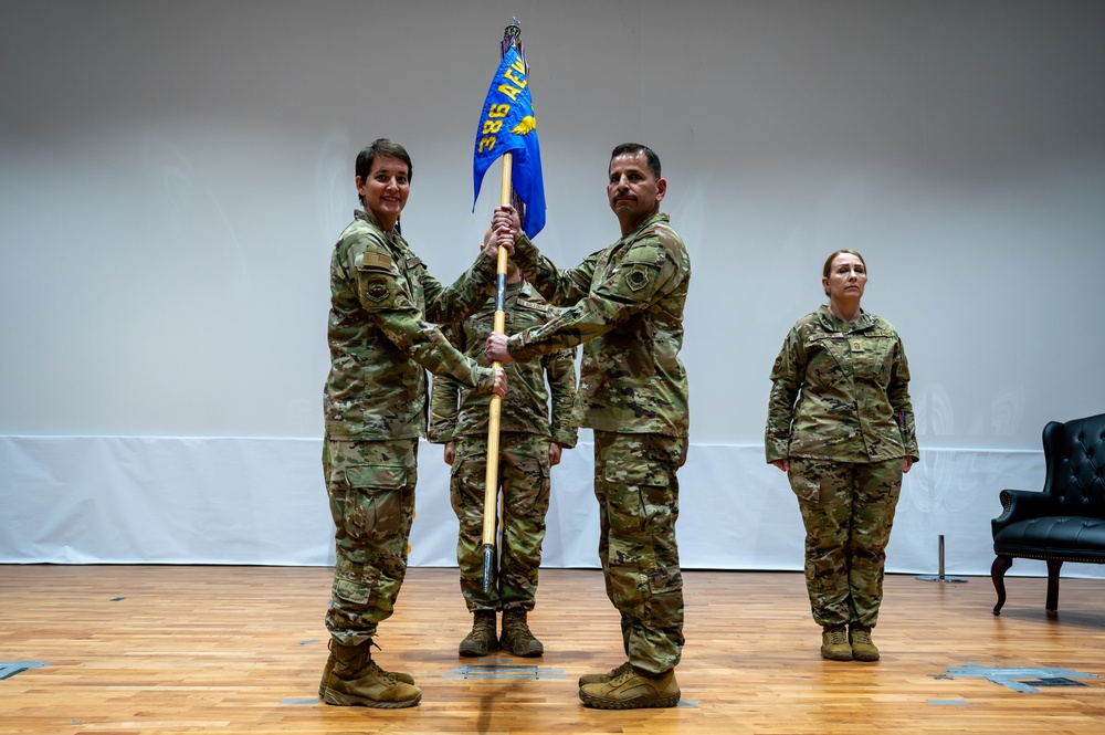 386th Wing Change of Command