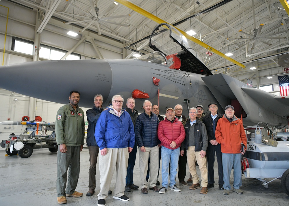 104th Fighter Wing hosts key community members for base tour