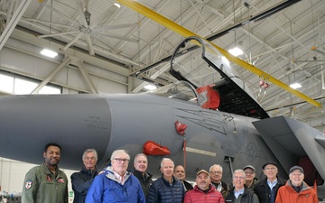 104th Fighter Wing hosts key community members for base tour