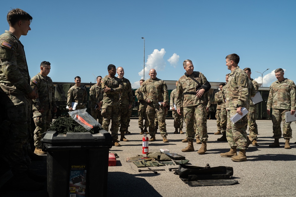 1st Battalion, 503rd Infantry Regiment Maintenance Terrain Walk