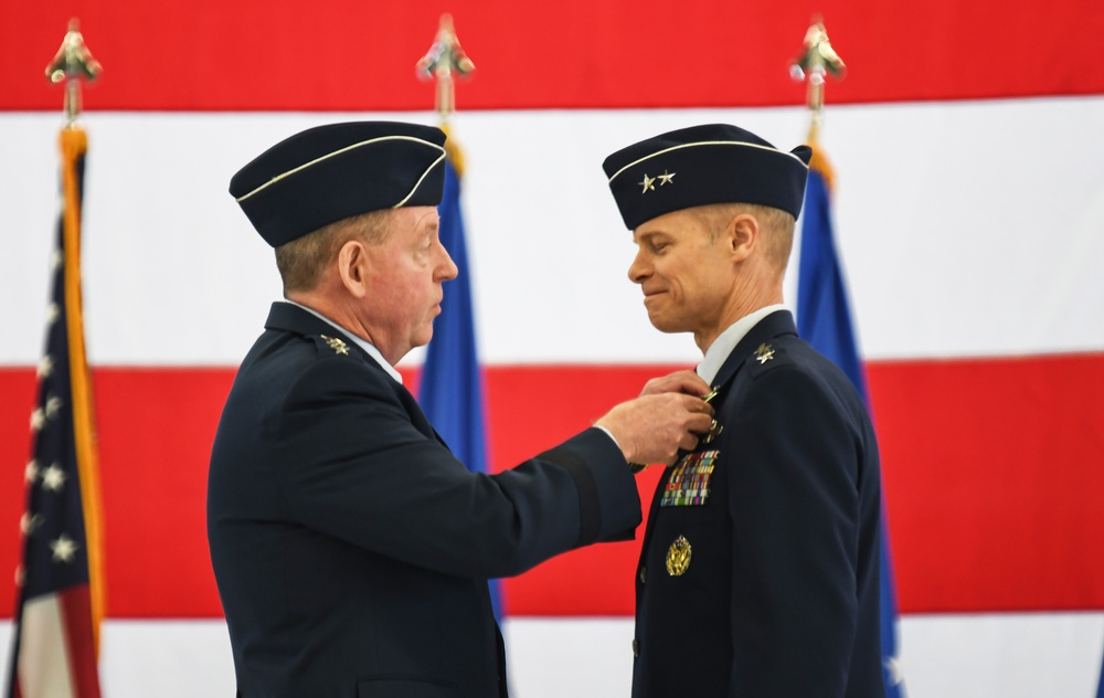 Third Air Force hosts change of command ceremony