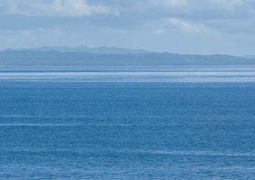 Theodore Roosevelt Transits San Bernardino Strait
