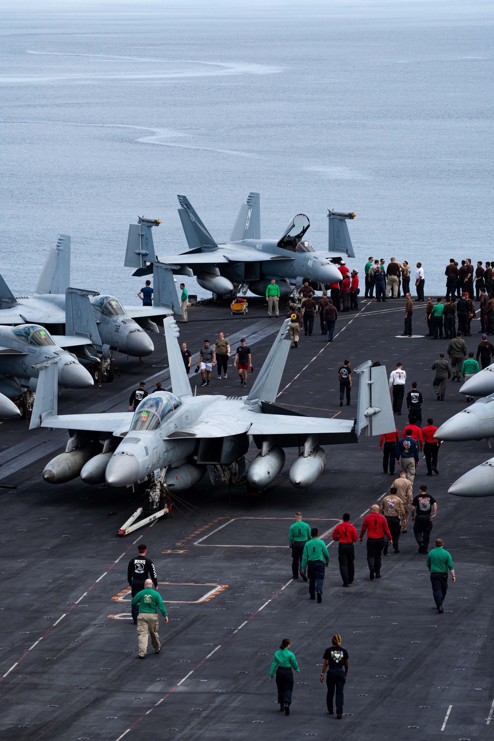 Theodore Roosevelt Transits San Bernardino Strait