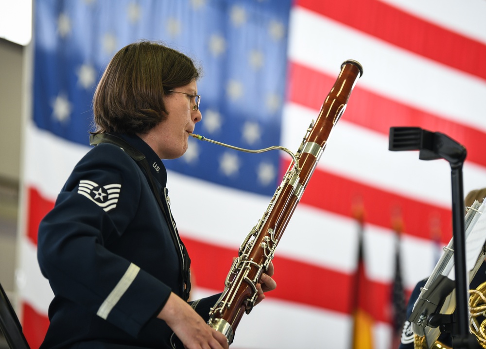 Third Air Force hosts change of command ceremony