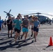 TR 5K Run on the Flight Deck