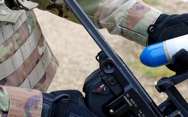 Task Force Hellions M320 Training