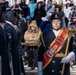 U.S. Soldiers participate in an Armed Forces Full Honor Wreath Laying Ceremony in Arlington National Cemetery