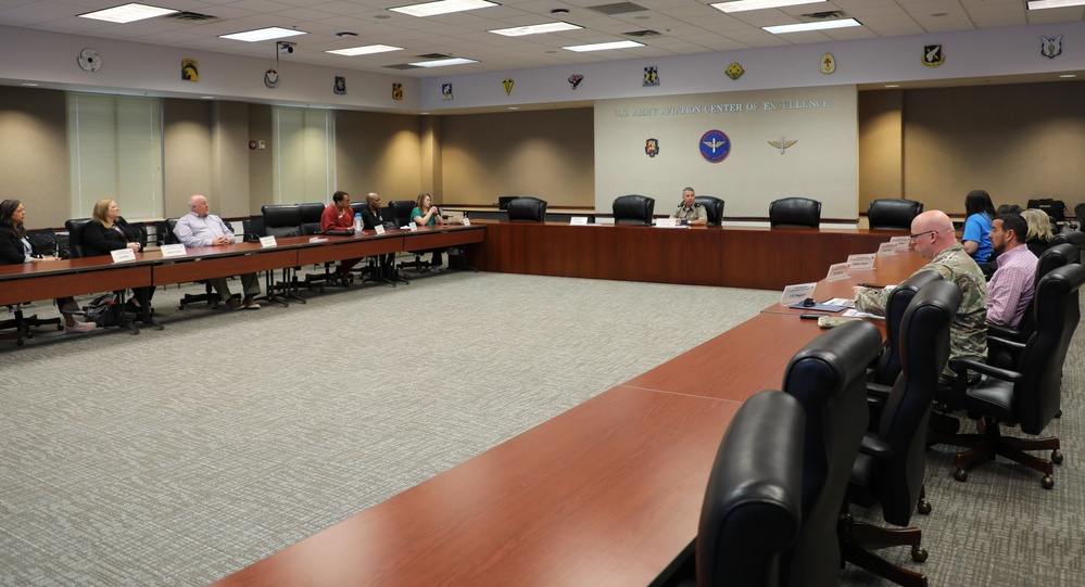 Alabama Department of Commerce visits USAACE