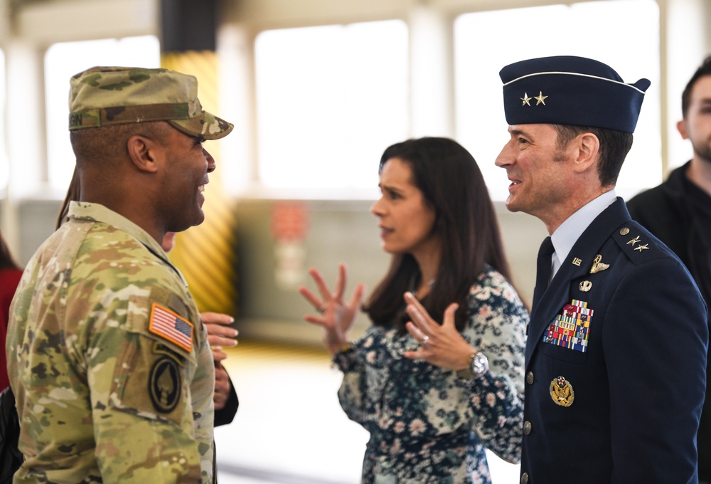 Third Air Force hosts change of command ceremony