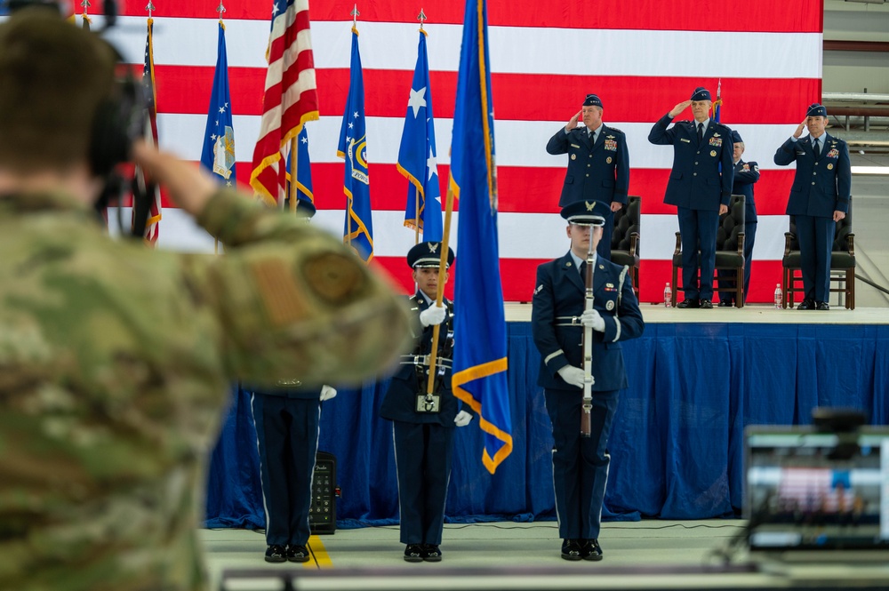 DVIDS - Images - Third Air Force welcomes incoming commander, Maj. Gen ...