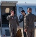 Maj. Gen. Lyons arrives at Seymour Johnson Air Force Base