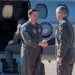 Maj. Gen. Lyons arrives at Seymour Johnson Air Force Base