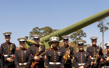2d Marine Division Band Group photo
