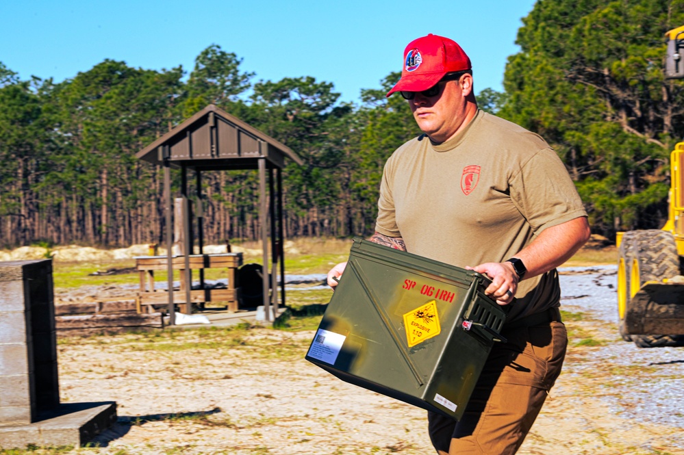 Red Horse demolition training