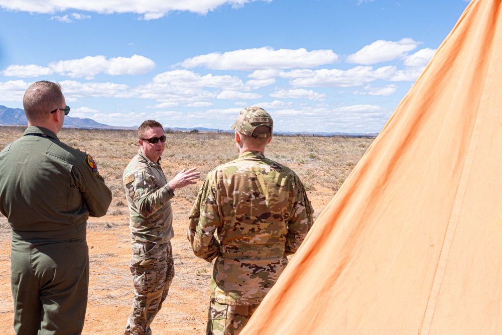 Drop zone training at the Advanced Tactics Aircrew Course