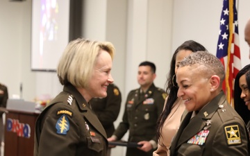 Brig. Gen. Yolanda “YR” Summons promoted by Lt. Gen. Mary K. Izaguirre