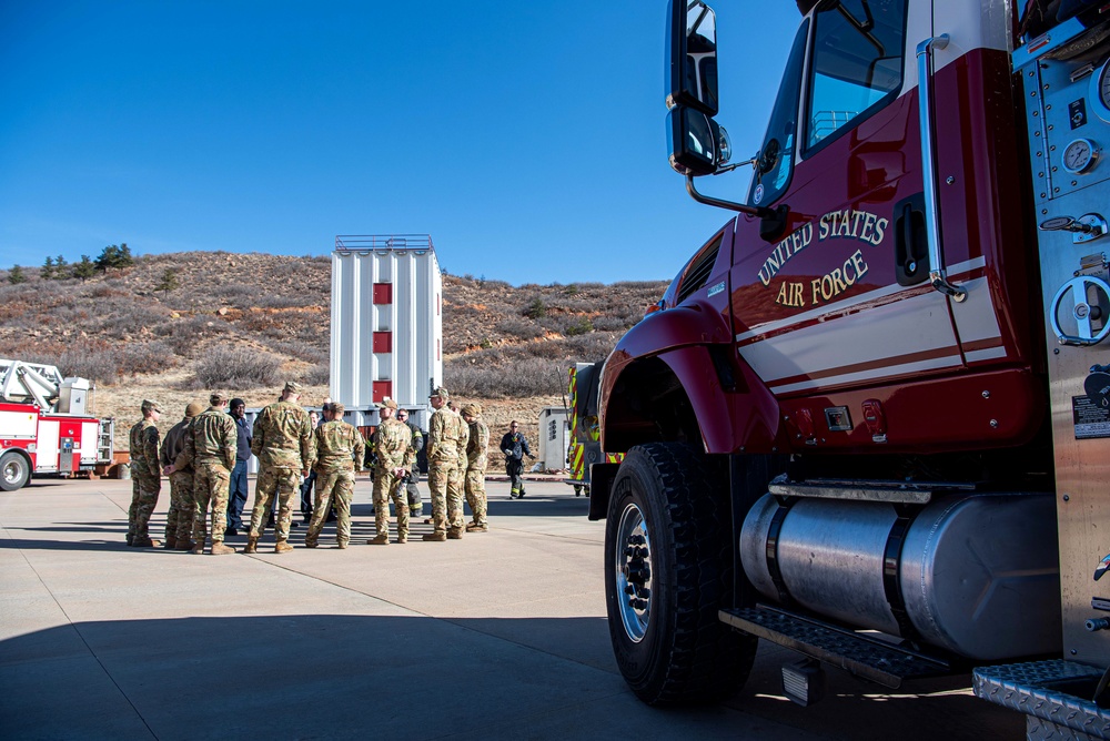 U.S. Air Force Academy Mutual Aid Fire Training