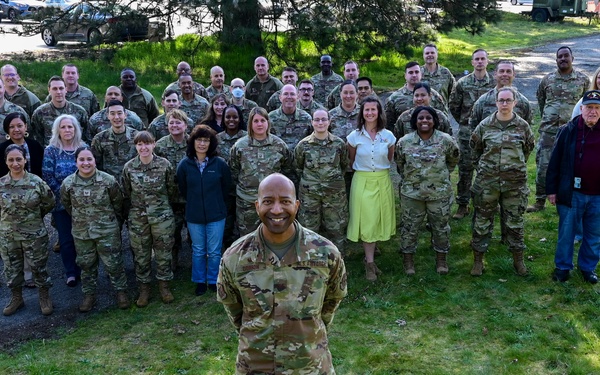 446 Mission Support Group photo, award celebration