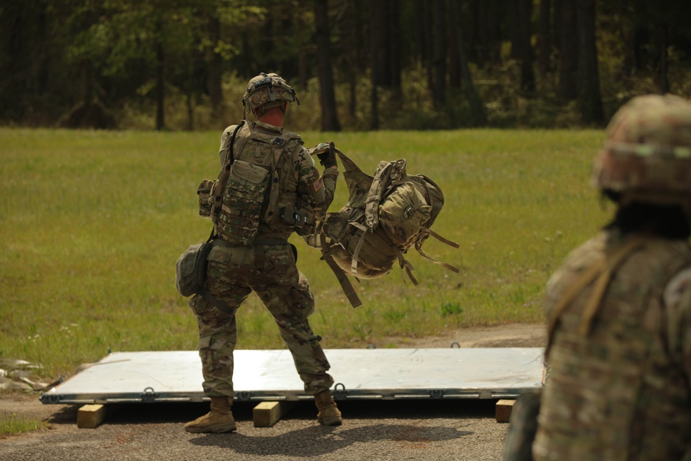 Soldiers and Airmen work together during Swamp Avenger 2024