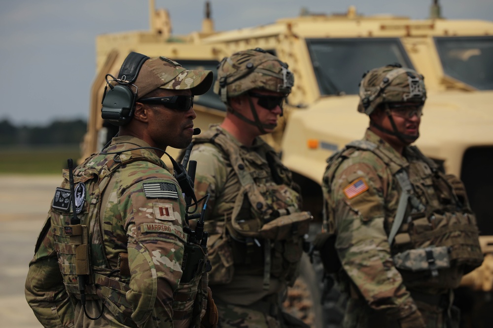 Soldiers and Airmen work together during Swamp Avenger 2024