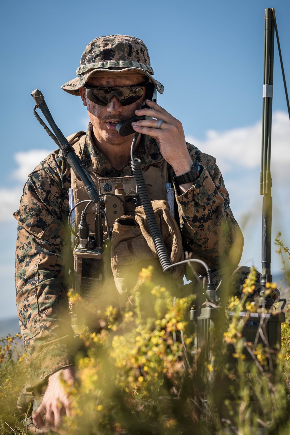 U.S. Marines participate in annual 1st MARDIV squad competition