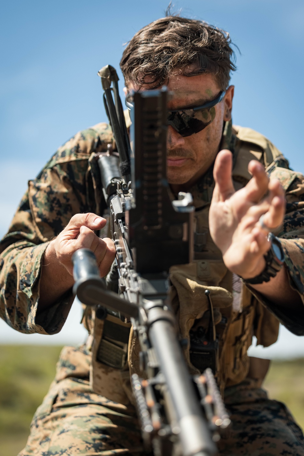 U.S. Marines participate in annual 1st MARDIV squad competition