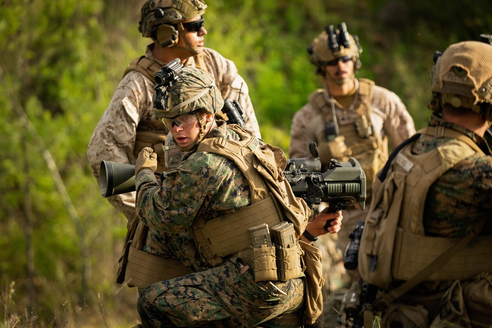 U.S. Marines participate in annual 1st MARDIV squad competition