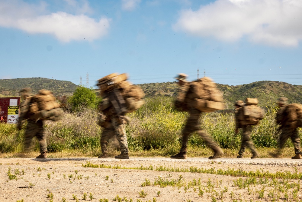 U.S. Marines participate in annual 1st MARDIV squad competition