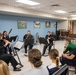 Navy Band Southeast Fair Winds Woodwind Quintet performs at Cornerstone Classical Academy