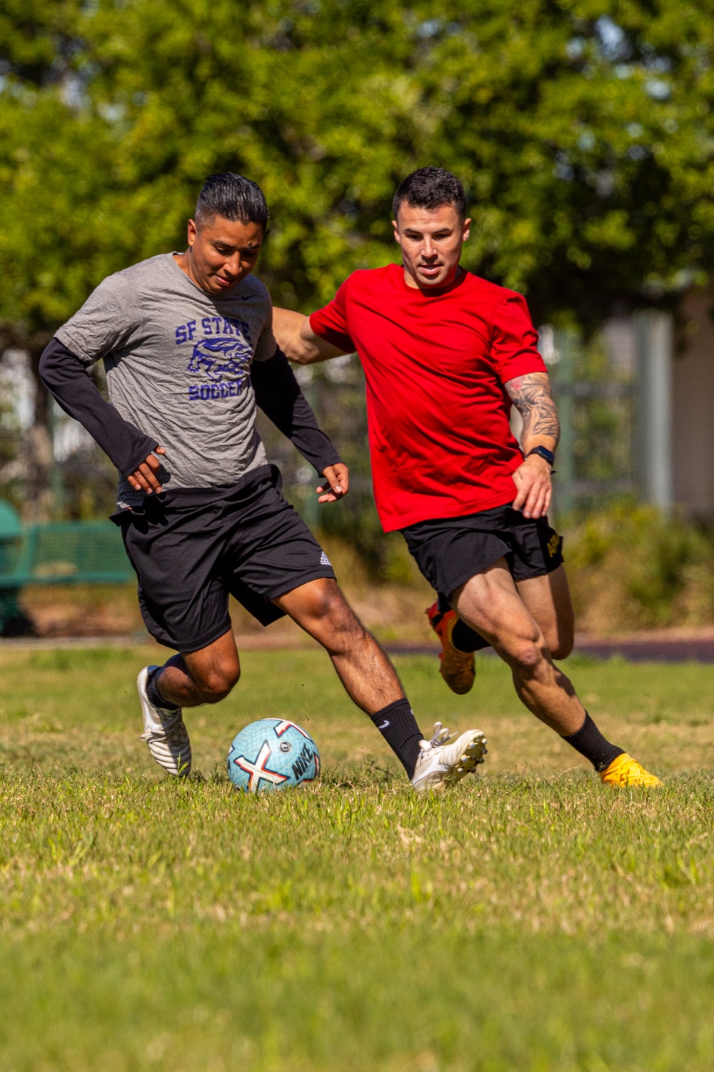 Taking the Field | MFR and MFS compete for the commander's cup
