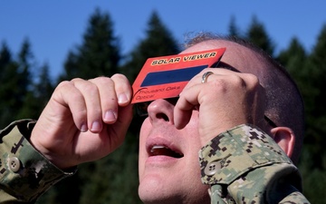 Stressing Solar Eclipse Safety from Naval Hospital Bremerton