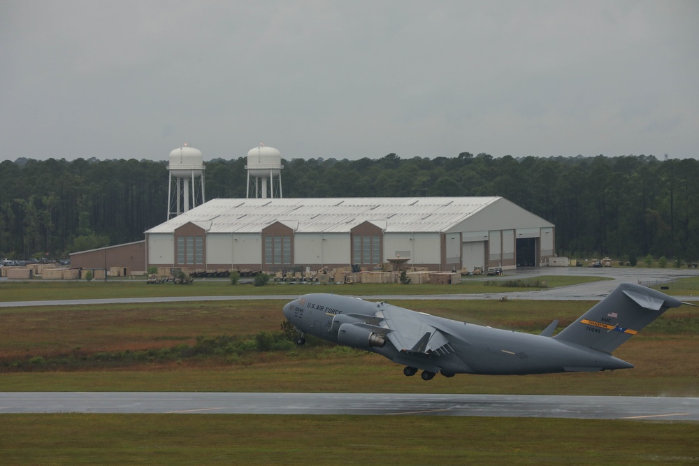 Soldiers and Airmen work together during Swamp Avenger 2024