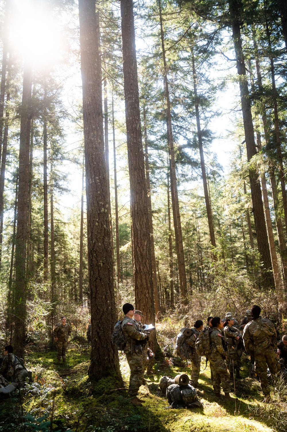 Pacific Lutheran University ROTC Cadets train at JBLM for Lute Paratus