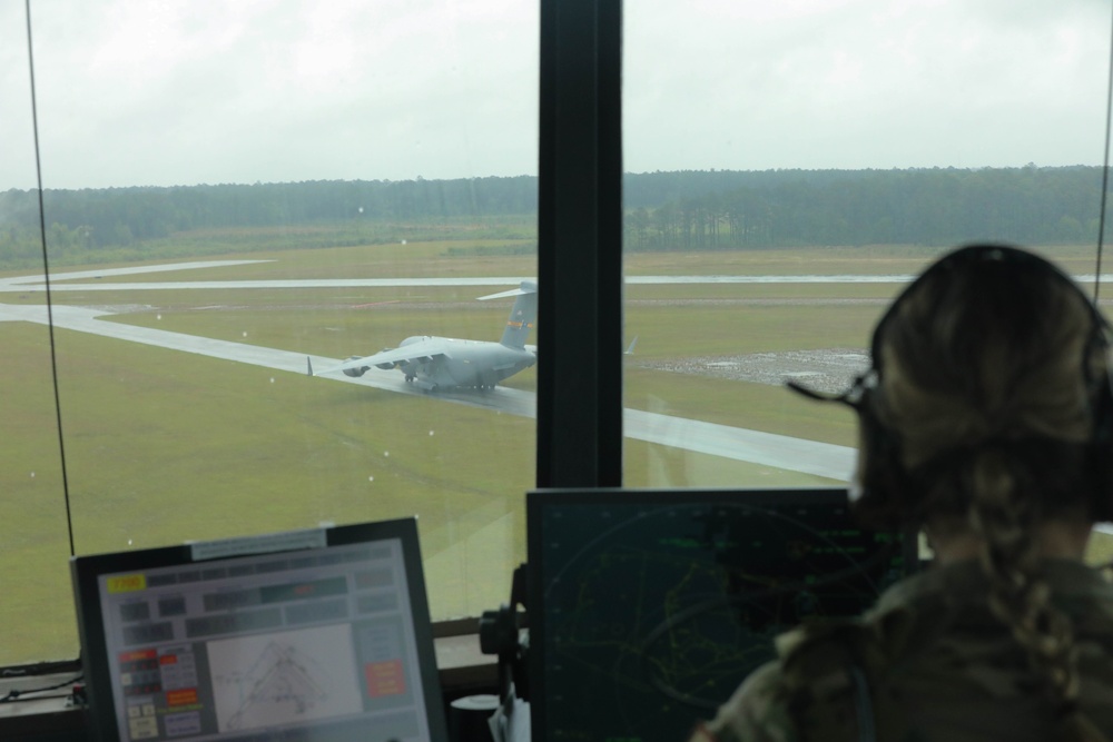 Soldiers and Airmen work together during Swamp Avenger 2024